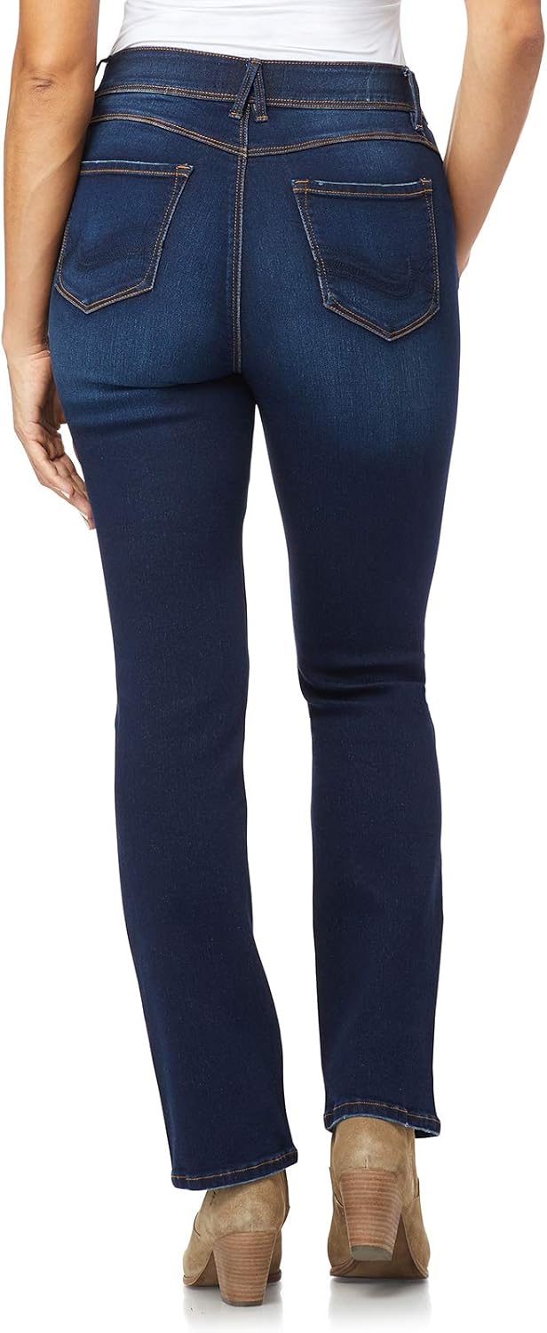 Bootcut Jeans for Women Figure Enhancing Stretch Denim Image 2