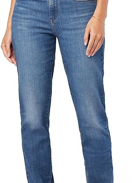 Women  Mid Rise Straight Jeans (Also Available in Plus)