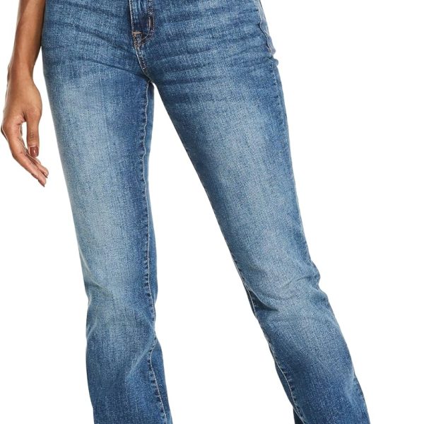 Women Mid Rise Bootcut Jean